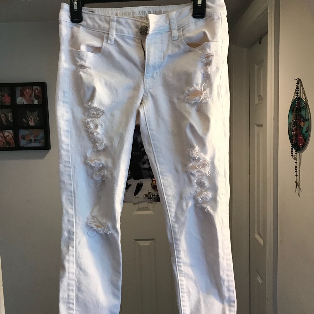 American Eagle crop jeggings size 6